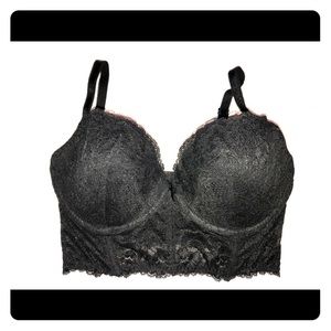 Victoria’s Secret Long-line Lace Push-up Bra